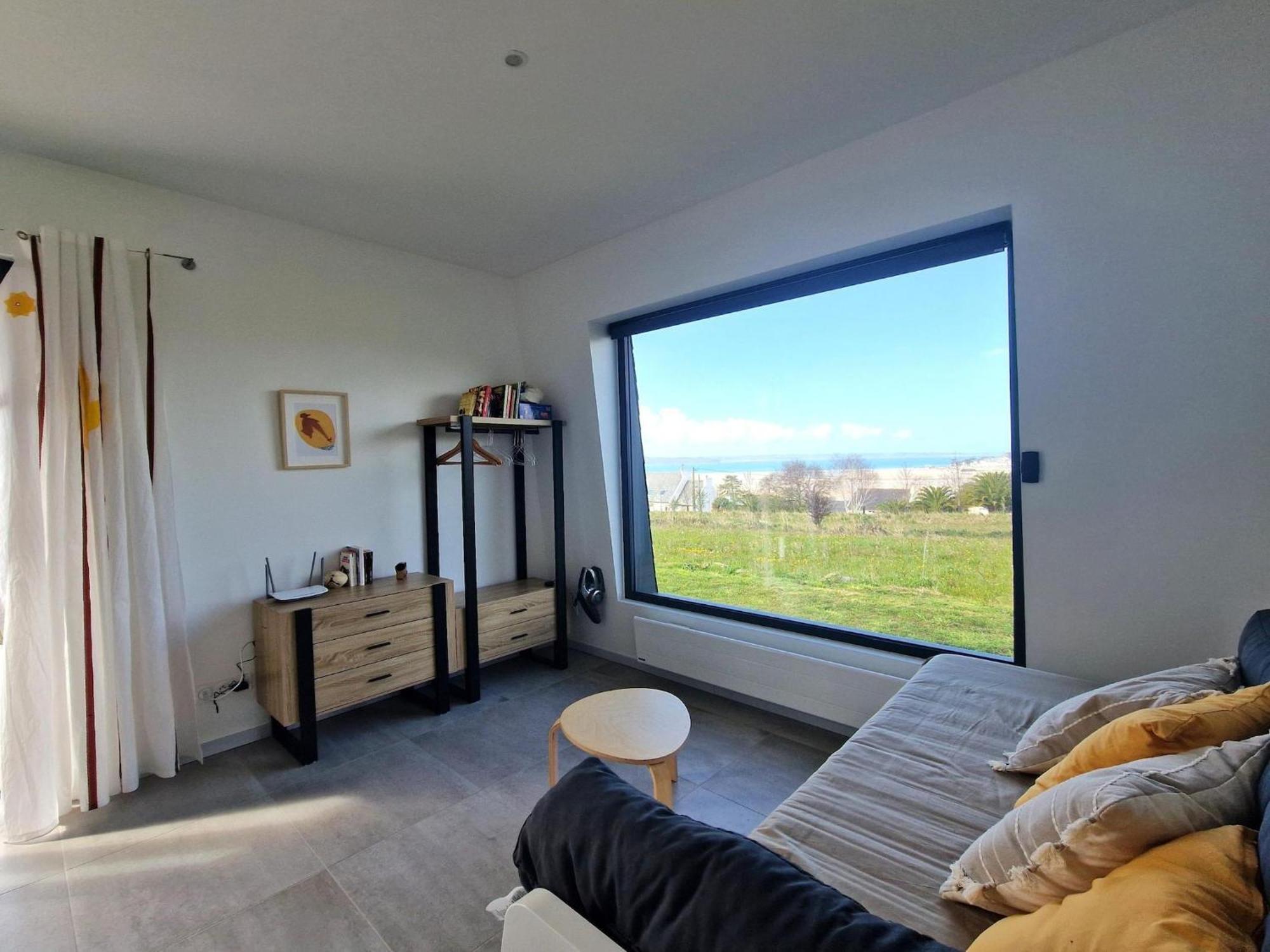 Studio With Terrace And Superb Sea View Локірек Екстер'єр фото